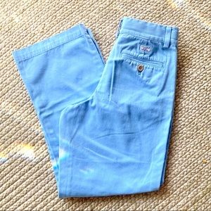 Vineyard Vines Light Blue Cotton Girls Pants